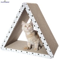 Multilabel Гірка розбірна картонна кігтеточка для кошенят 50х26х44 см (000024)